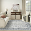 Nourison Dekor DEK03 Grey Navy Area Rug Swatch Image