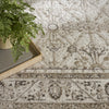 Nourison Dekor DEK03 Ivory Brown Area Rug Texture Image