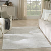 Nourison Dekor DEK03 Ivory Beige Area Rug Corner Image