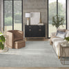 Nourison Dekor DEK04 Grey Area Rug Room Scene Feature