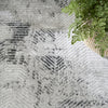 Nourison Dekor DEK04 Grey Charcoal Area Rug Texture Image