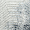 Nourison Dekor DEK04 Grey Navy Area Rug Corner Image