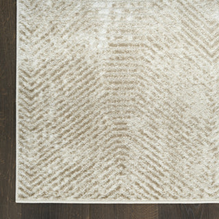 Nourison Dekor DEK04 Ivory Taupe Area Rug Detail Image