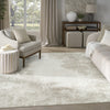 Nourison Dekor DEK04 Ivory Taupe Area Rug Corner Image