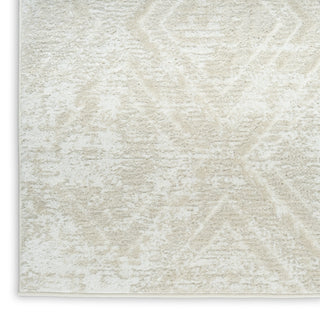 Nourison Dekor DEK05 Beige Area Rug Corner Image