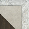 Nourison Dekor DEK05 Grey Area Rug Corner Image