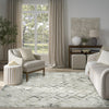 Nourison Dekor DEK05 Grey Charcoal Area Rug Swatch Image