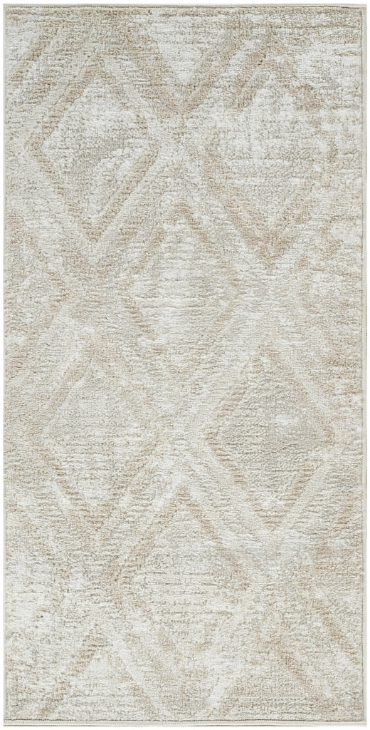 Nourison Dekor DEK05 Ivory Beige Area Rug main image