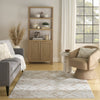 Nourison Dekor DEK05 Ivory Beige Area Rug Room Image Feature