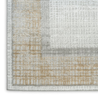 Nourison Dekor DEK06 Grey Area Rug Corner Image