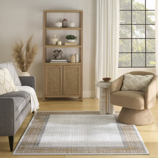 Nourison Dekor DEK06 Grey Area Rug Swatch Image