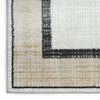 Nourison Dekor DEK06 Grey Charcoal Area Rug Corner Image