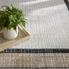 Nourison Dekor DEK06 Grey Charcoal Area Rug Texture Image