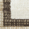 Nourison Dekor DEK06 Ivory Brown Area Rug Close Up