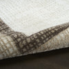 Nourison Dekor DEK06 Ivory Brown Area Rug Detail Image