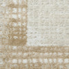 Nourison Dekor DEK06 Ivory Beige Area Rug Corner Image