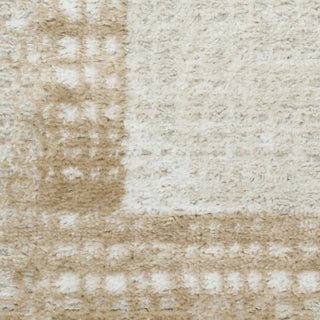 Nourison Dekor DEK06 Ivory Beige Area Rug Corner Image