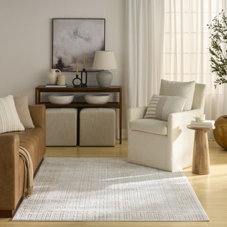 Nourison Dekor DEK06 Beige Area Rug Room Image Feature