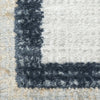 Nourison Dekor DEK06 Grey Navy Area Rug Swatch Image