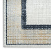 Nourison Dekor DEK06 Grey Navy Area Rug Texture Image