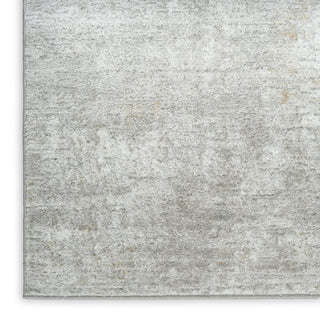 Nourison Dekor DEK07 Grey Area Rug Corner Image