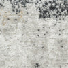 Nourison Dekor DEK07 Grey Charcoal Area Rug Corner Image