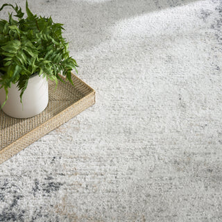 Nourison Dekor DEK07 Grey Charcoal Area Rug Texture Image
