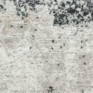 Nourison Dekor DEK07 Grey Charcoal Area Rug Corner Image