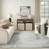 Nourison Dekor DEK07 Grey Navy Area Rug Swatch Image