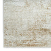 Nourison Dekor DEK07 Ivory Beige Area Rug Corner Image