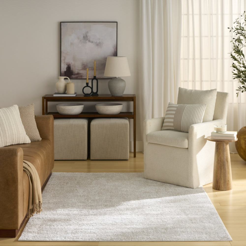 Nourison Dekor DEK07 Beige Area Rug Room Image Feature