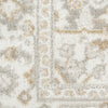Nourison Dekor DEK08 Light Grey Area Rug Corner Image