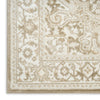 Nourison Dekor DEK08 Taupe Ivory Area Rug Corner Image