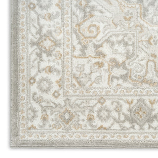 Nourison Dekor DEK08 Light Grey Area Rug Texture Image