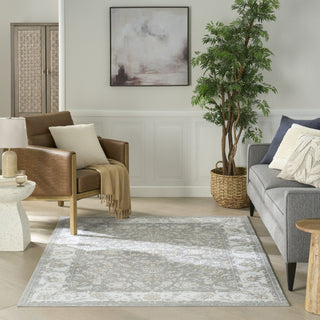 Nourison Dekor DEK09 Ivory Area Rug Swatch Image