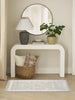 Nourison Dekor DEK09 Ivory Area Rug Corner Image