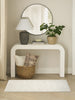 Nourison Dekor DEK09 Ivory Area Rug Corner Image
