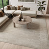 Nourison Dekor DEK09 Light Grey Area Rug Room Image Feature
