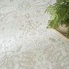 Nourison Dekor DEK10 Ivory Area Rug Corner Image