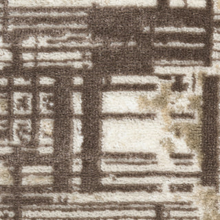 Nourison Dekor DEK11 Brown Area Rug Corner Image