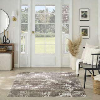Nourison Dekor DEK11 Brown Area Rug Swatch Image