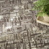 Nourison Dekor DEK11 Brown Area Rug Texture Image