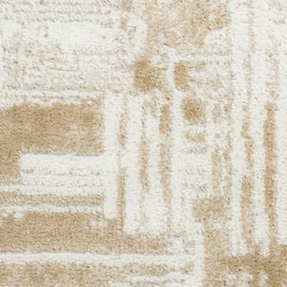 Nourison Dekor DEK11 Ivory Taupe Area Rug Corner Image