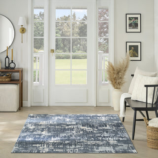 Nourison Dekor DEK11 Slate Area Rug Room Scene 4