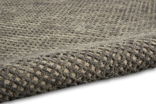 Calvin Klein Ck300 Volcanic VLC01 Charcoal Area Rug Corner Image