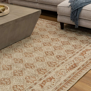 Karastan Artemisia Desert Star Tan Area Rug by Bobby Berk Lifestyle Image Feature