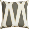 Rizzy Pillows T10544 Gray by Rachel Kate Main Image