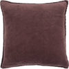 Rizzy Pillows T13192 Burgundy Main Image