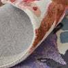 Feizy Dafney 8863F Red/Blue/Purple Area Rug Detail Image