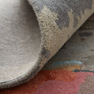 Feizy Dafney 8867F Blue/Pink/Gray Area Rug Detail Image